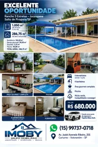 Fazenda/Sítio com 4 Quartos à venda, 1050m² no Jardim Primavera, Salto de Pirapora