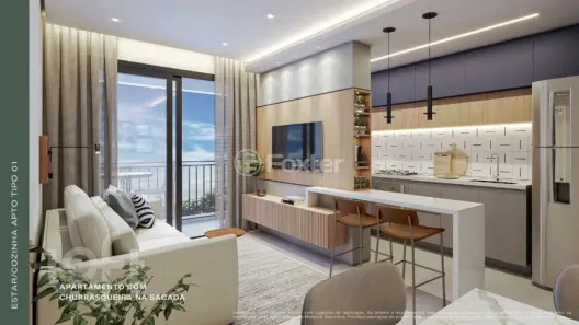 Apartamento com 2 Quartos à venda, 56m² no Fátima, Canoas