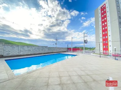 Apartamento com 2 Quartos para alugar, 43m² no Três Poços, Volta Redonda
