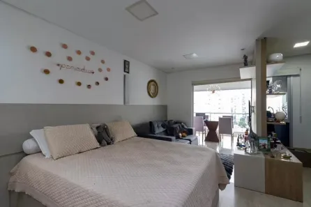 Kitnet com 1 Quarto à venda, 50m² no Indianópolis, São Paulo