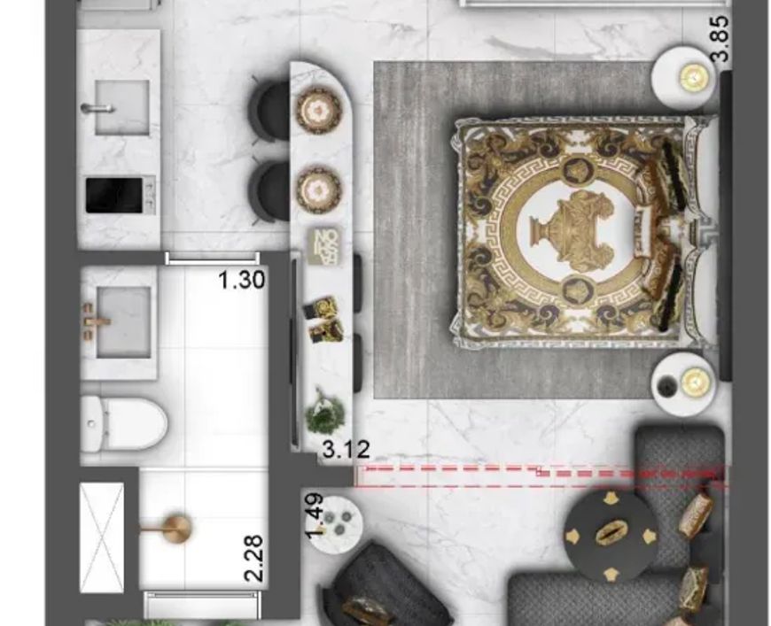 VILLA MILANO LIFE STYLE BY VERSACE HOME no Moema, São Paulo