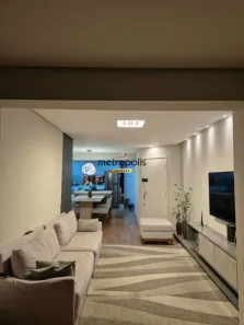 Apartamento com 3 Quartos para alugar, 108m² no Osvaldo Cruz, São Caetano do Sul