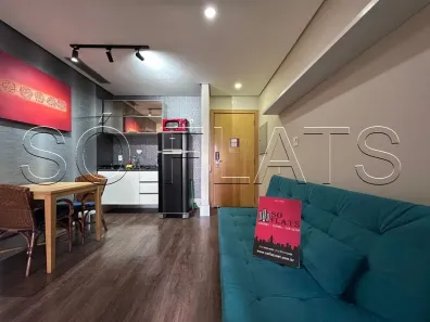 Flat com 1 Quarto à venda, 34m² no Cidade Monções, São Paulo