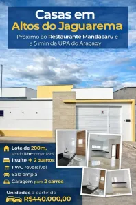 Casa com 3 Quartos à venda, 113m² no Araçagy, São José de Ribamar