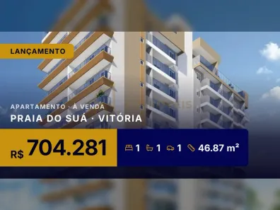 Apartamento com 1 Quarto à venda, 46m² no Praia do Suá, Vitória