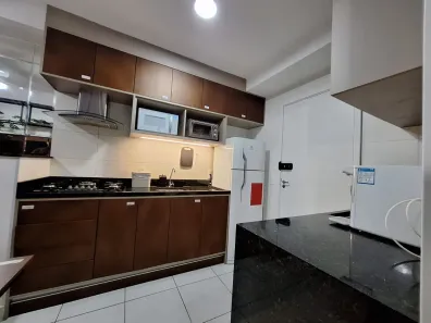 Apartamento com 1 Quarto para alugar, 28m² no Jardim Caravelas, São Paulo