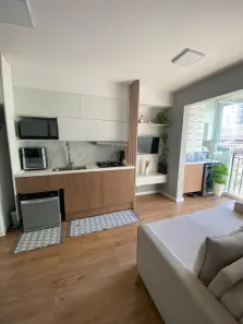 Apartamento com 2 Quartos para alugar, 37m² no Jardim Caravelas, São Paulo