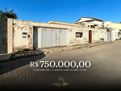 Casa de Condomínio com 3 Quartos à venda, 255m² no Região dos Lagos, Brasília