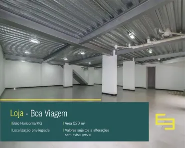 Ponto Comercial à venda, 520m² no Boa Viagem, Belo Horizonte