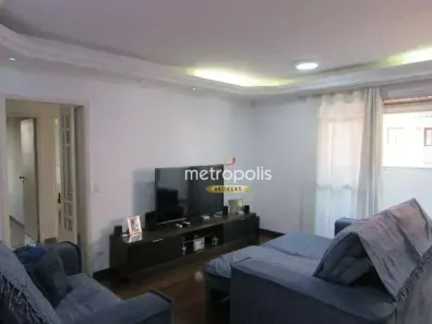 Apartamento com 3 Quartos à venda, 130m² no Vila Guiomar, Santo André