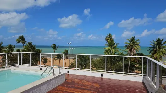 Apartamento com 2 Quartos para alugar, 55m² no Cabo Branco, João Pessoa