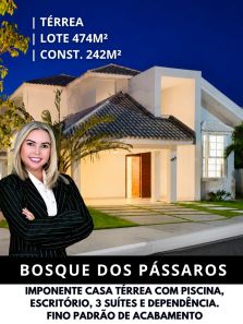Casa de Condomínio com 3 Quartos à venda, 242m² no Parque do Jiqui, Parnamirim
