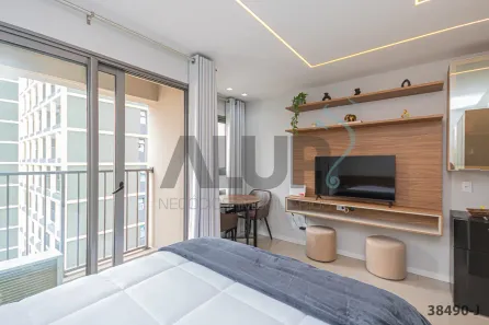 Apartamento com 1 Quarto para alugar, 25m² no Campo Belo, São Paulo
