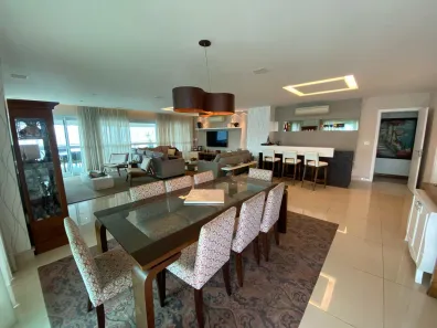Apartamento com 4 Quartos para alugar, 360m² no Gonzaga, Santos