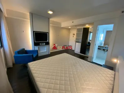 Flat com 1 Quarto para alugar, 33m² no Moema, São Paulo