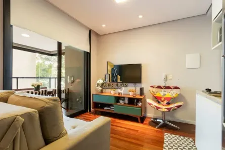 Flat com 1 Quarto para alugar, 40m² no Jardim Paulista, São Paulo