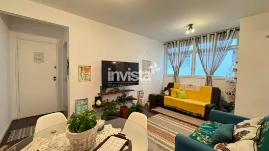 Apartamento com 2 Quartos para alugar, 95m² no Pompéia, Santos