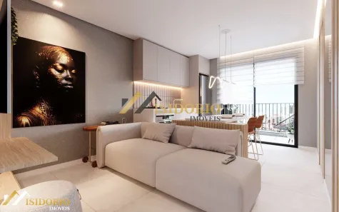 Apartamento com 2 Quartos à venda, 49m² no Centro Cívico, Curitiba
