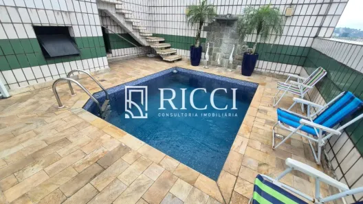 Cobertura com 3 Quartos para alugar, 280m² no Campo Grande, Santos