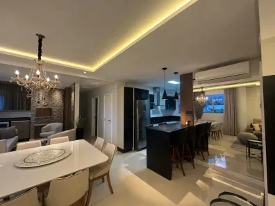 Apartamento com 3 Quartos para alugar, 129m² no Vila Baependi, Jaraguá do Sul