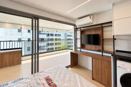 Apartamento com 1 Quarto para alugar, 34m² no Vila Olímpia, São Paulo