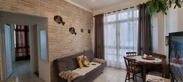 Apartamento com 1 Quarto à venda, 58m² no Itararé, São Vicente