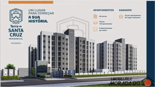 Apartamento com 2 Quartos à venda, 41m² no Paiçandu, Paiçandu