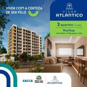 Apartamento com 2 Quartos à venda, 48m² no Jardim Atlântico, Olinda