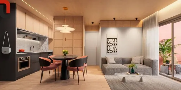 Apartamento com 1 Quarto à venda, 46m² no Água Verde, Curitiba