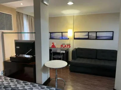 Flat com 1 Quarto para alugar, 27m² no Cerqueira César, São Paulo