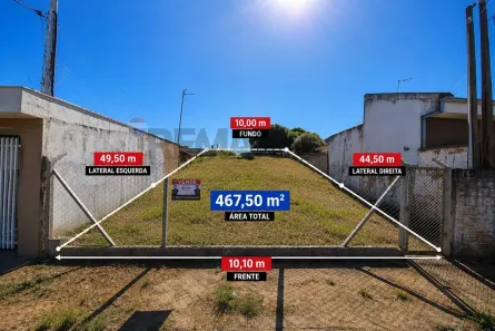 Lote/Terreno à venda, 467m² no Jardim Líbano, Franca
