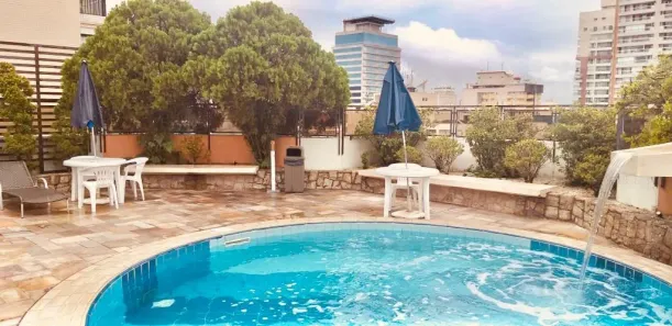 Flat com 1 Quarto à venda, 45m² no Gonzaga, Santos
