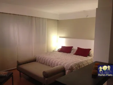 Flat com 1 Quarto para alugar, 30m² no Indianópolis, São Paulo