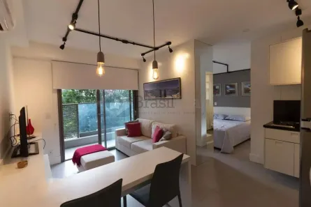Flat com 1 Quarto para alugar, 38m² no Jardim Paulista, São Paulo