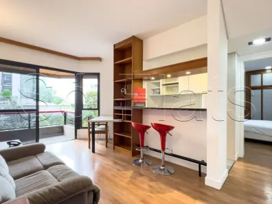 Apartamento com 1 Quarto para alugar, 46m² no Itaim Bibi, São Paulo