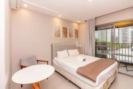 Apartamento com 1 Quarto à venda, 31m² no Santo Amaro, São Paulo