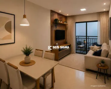 Apartamento com 2 Quartos à venda, 49m² no Marapicu, Nova Iguaçu
