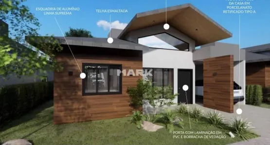 Casa de Condomínio com 2 Quartos à venda, 100m² no Universidade, Vitória da Conquista