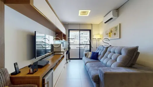 Flat com 2 Quartos à venda, 57m² no Cidade Monções, São Paulo