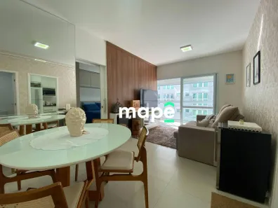 Apartamento com 1 Quarto para alugar, 57m² no Gonzaga, Santos