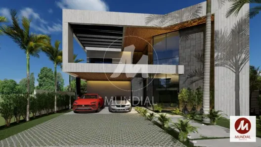 Casa de Condomínio com 4 Quartos à venda, 405m² no Bonfim Paulista, Ribeirão Preto