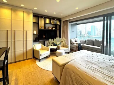 Flat com 1 Quarto à venda, 45m² no Brooklin Paulista, São Paulo