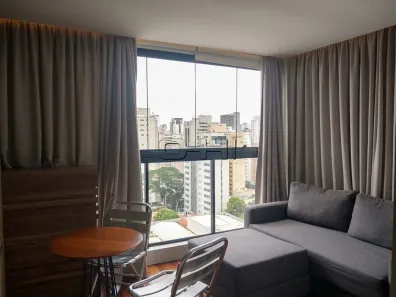 Apartamento com 1 Quarto para alugar, 32m² no Jardim Paulista, Ribeirão Preto