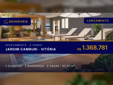 Apartamento com 3 Quartos à venda, 93m² no Jardim Camburi, Vitória
