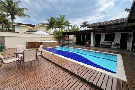 Casa de Condomínio com 4 Quartos à venda, 302m² no Balneário Praia do Pernambuco, Guarujá