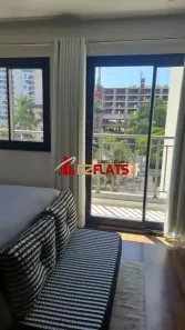 Flat com 1 Quarto para alugar, 28m² no Indianópolis, São Paulo