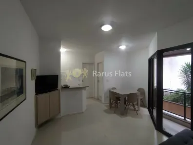 Flat com 1 Quarto para alugar, 40m² no Indianópolis, São Paulo
