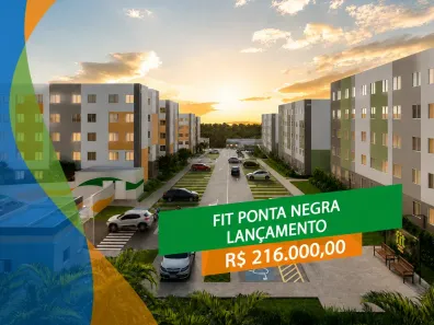Apartamento com 2 Quartos à venda, 36m² no Ponta Negra, Manaus