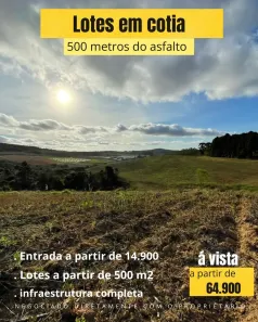 Lote/Terreno à venda, 500m² no Jardim Santa Izabel, Cotia
