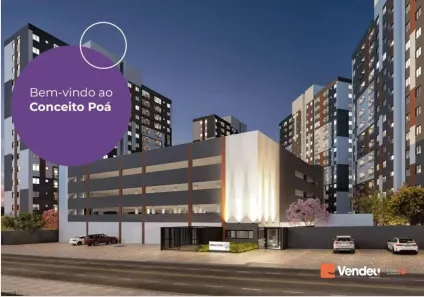 Apartamento com 2 Quartos à venda, 47m² no Cidade Kemel, Poá